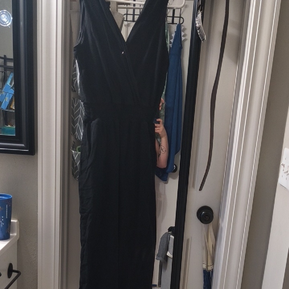 Nine West Black Jumpsuit